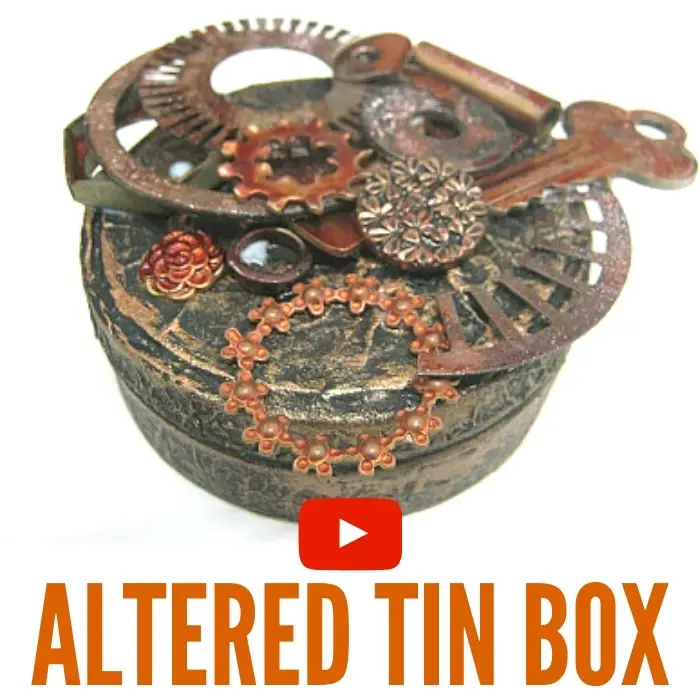 How to Make an Altered Valentines Tin