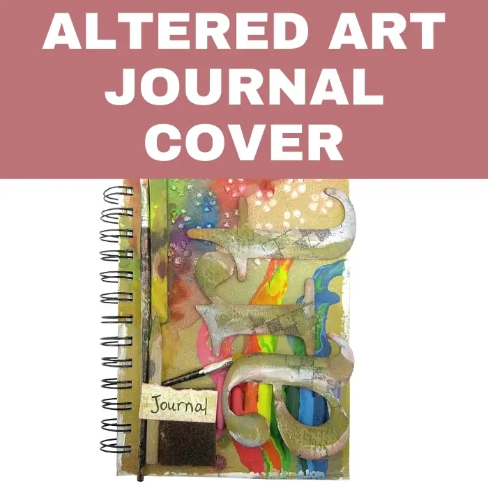 How to create mixed media art journal cover - B+C Guides