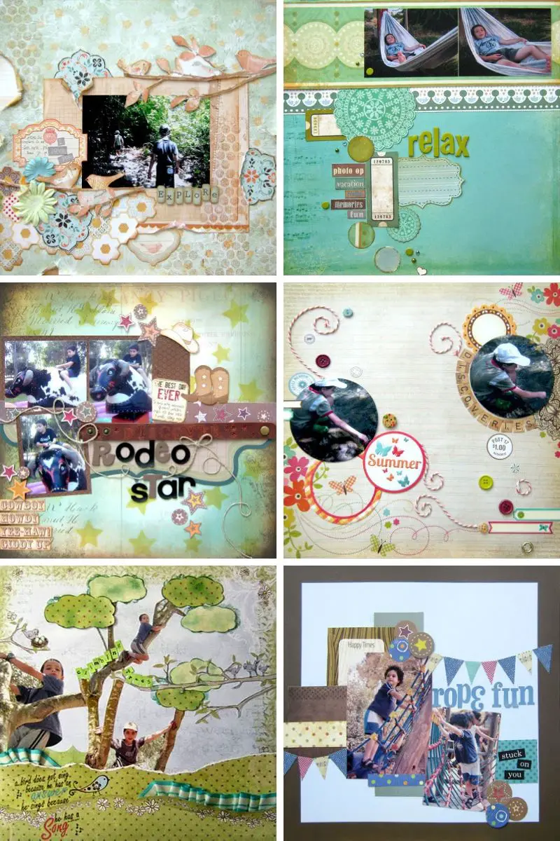 Outdoor Adventure - Scrapbook.com  Outdoors scrapbook layouts, Camping  scrapbook layouts, Beach scrapbook layouts