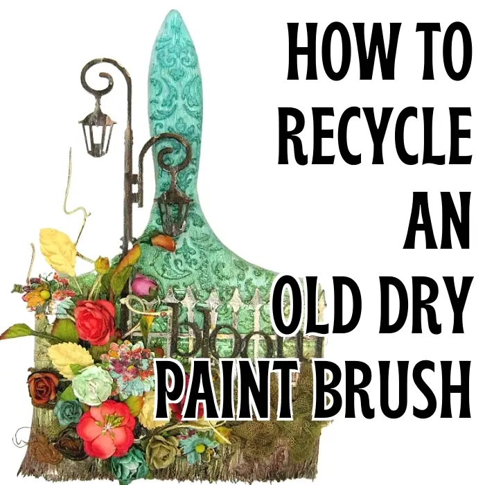 How to Clean Old Paintbrushes