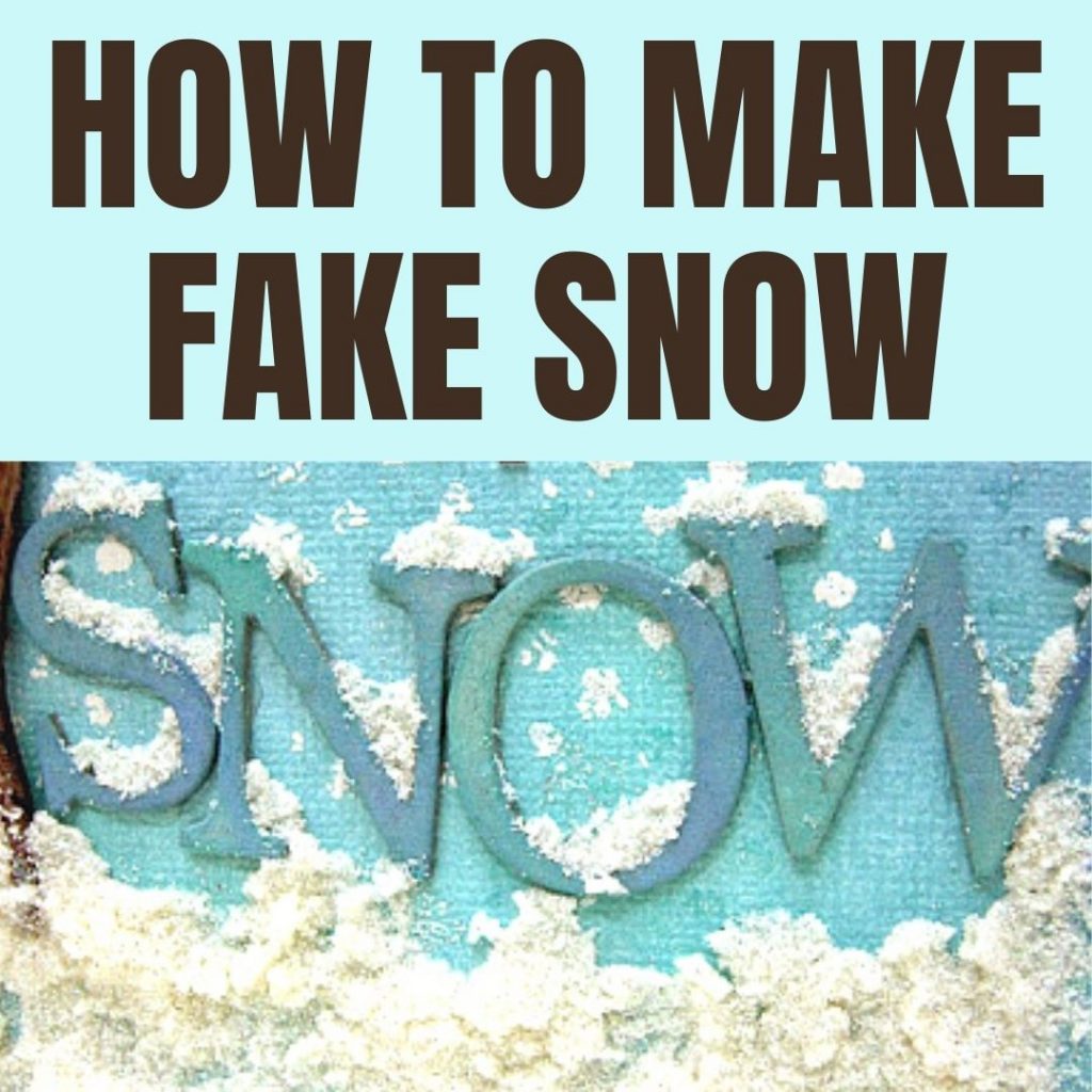 Artificial Snow Ideas, SNOW TO GO