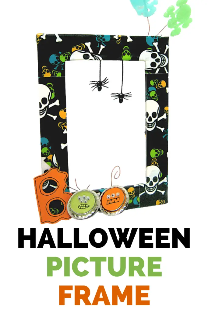DIY Halloween picture frame