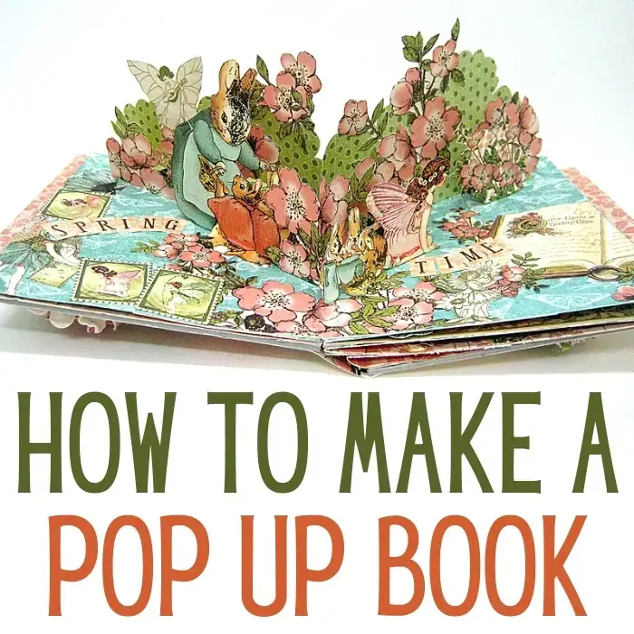 how to make a pop up book report