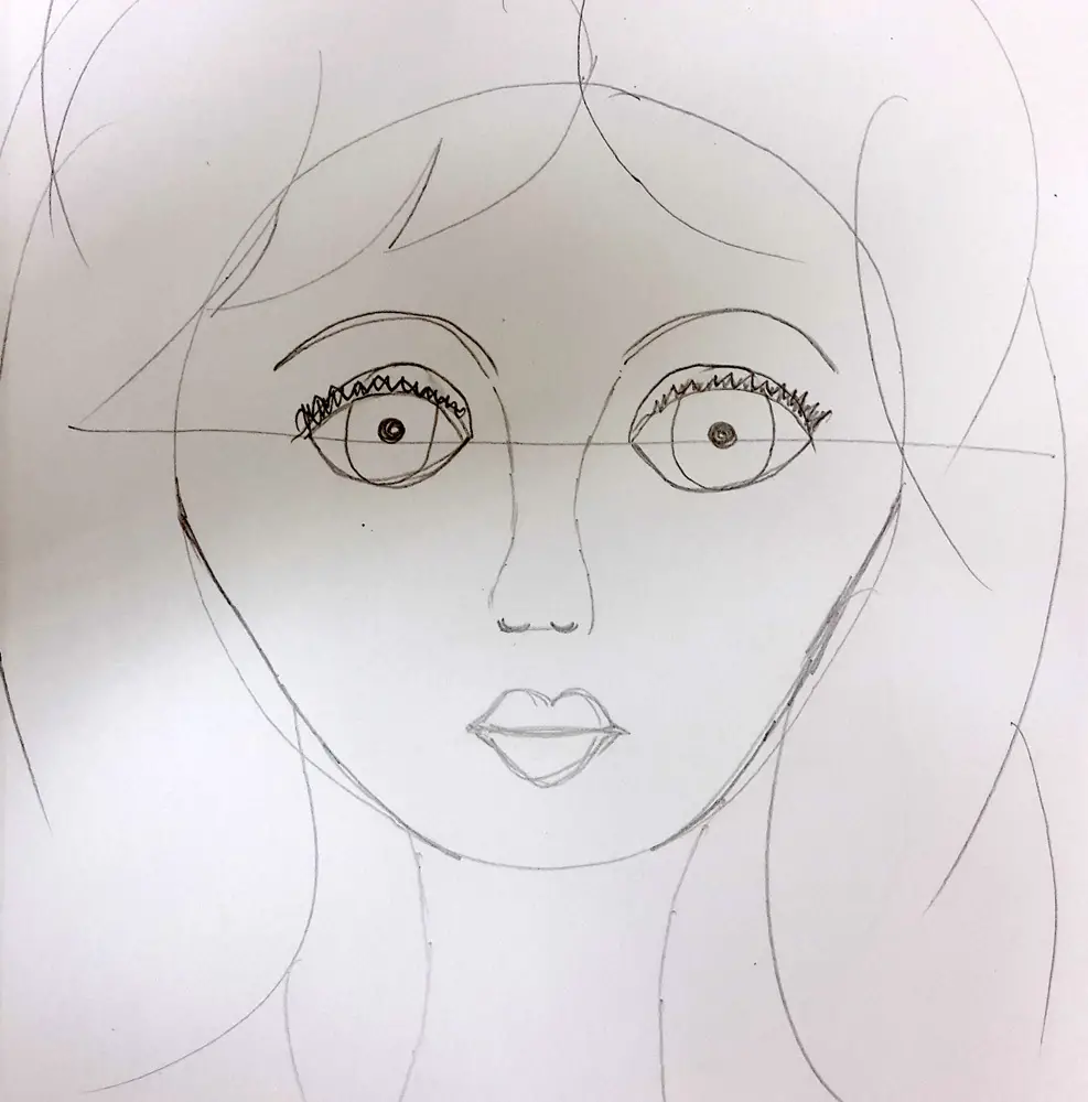 Einat Kessler Drawing a Face photo 5