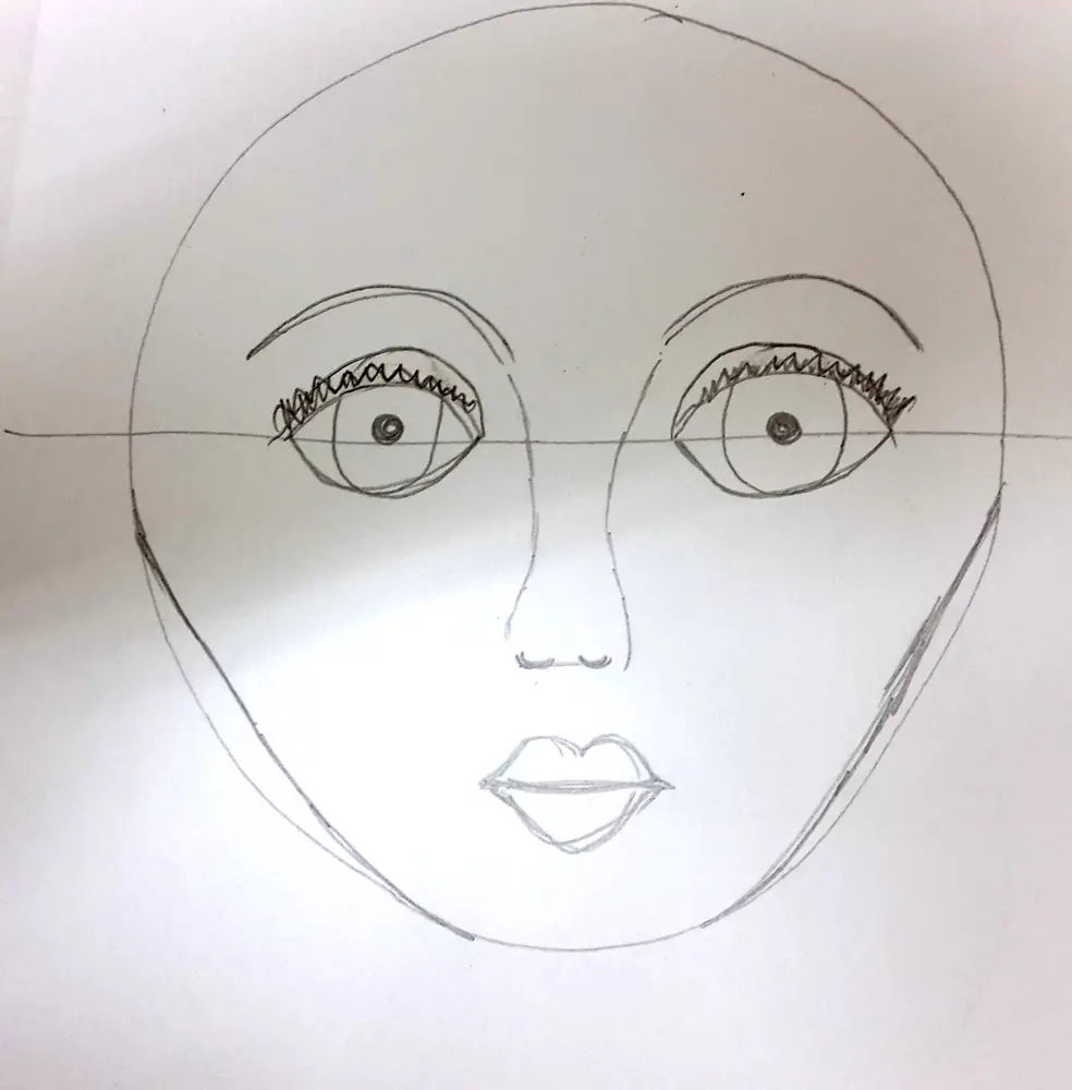 Einat Kessler Drawing a Face photo 6