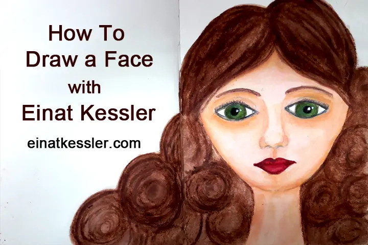 Einat Kessler Drawing a Face photo 2