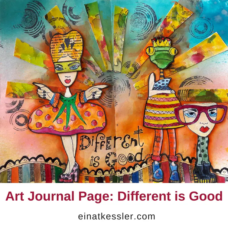 art-journal-page-different-is-good