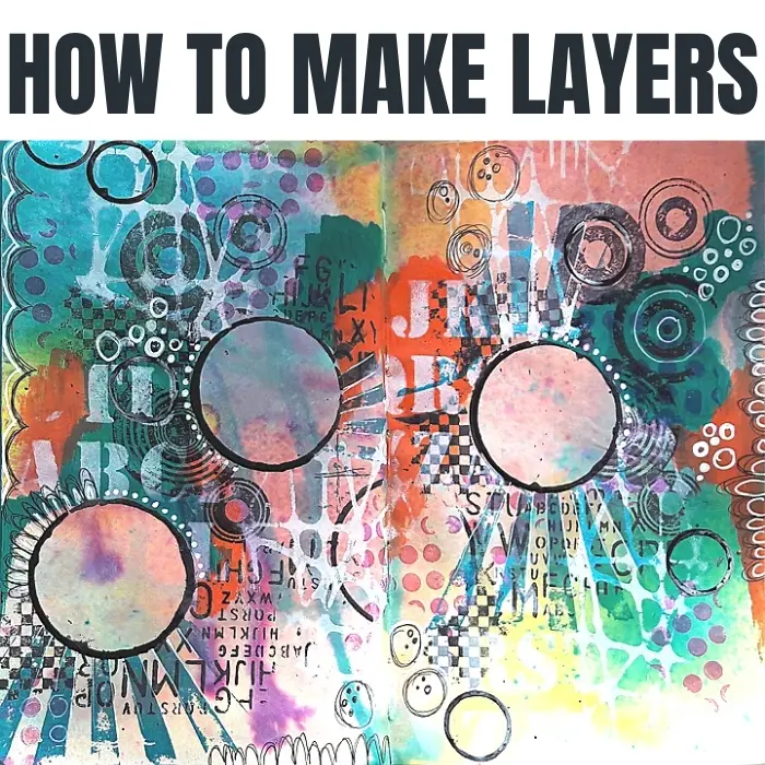 Easy Mixed Media Art Journal Tutorial for Beginners with limited Supplies 