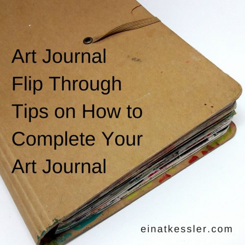 Turn a Book into An Art Journal (A Tutorial)