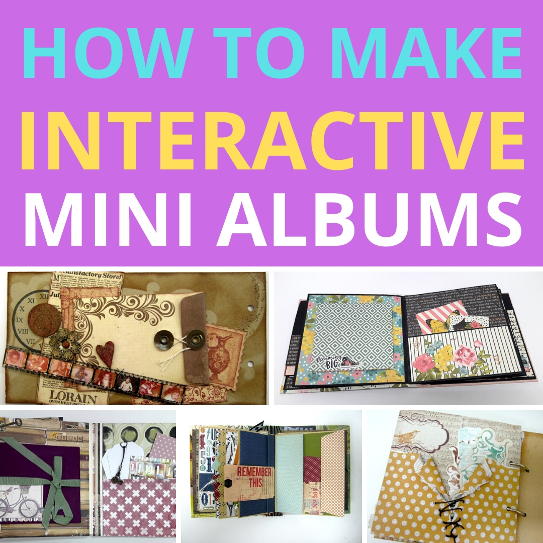Easy Interactive 4x4 Mini Album Tutorial 