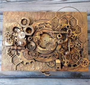 Steampunk Altered Box Tutorial - Einat Kessler