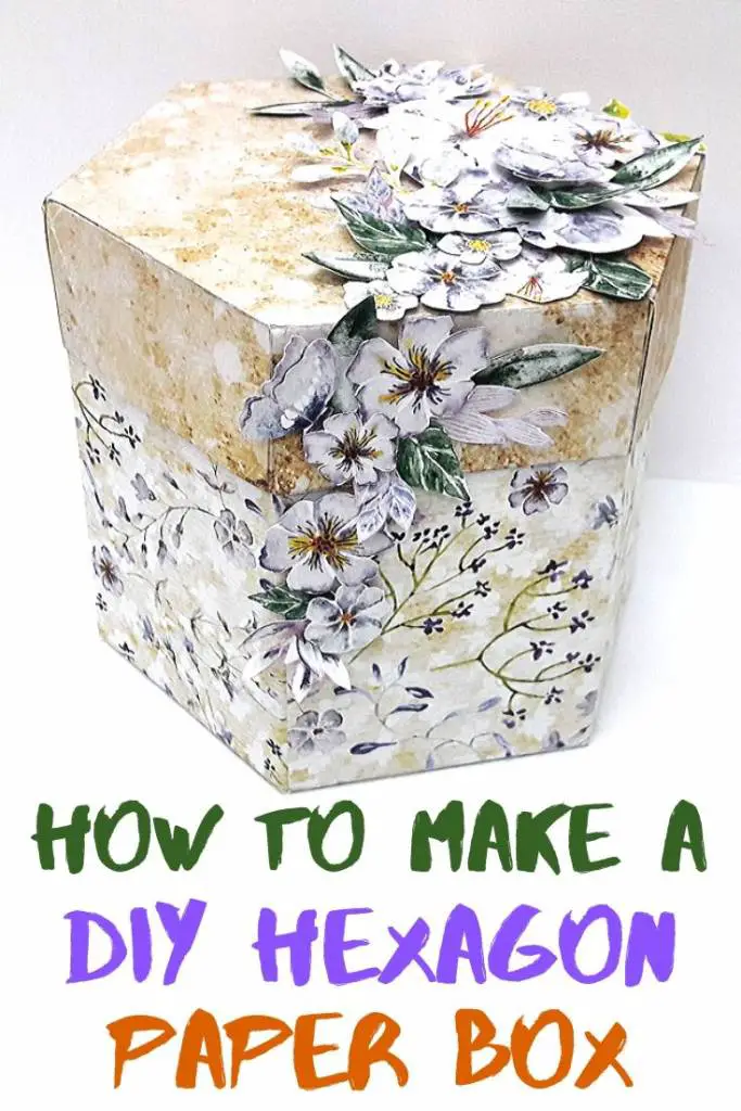 Paper-Mache Hexagon Box Set of 3