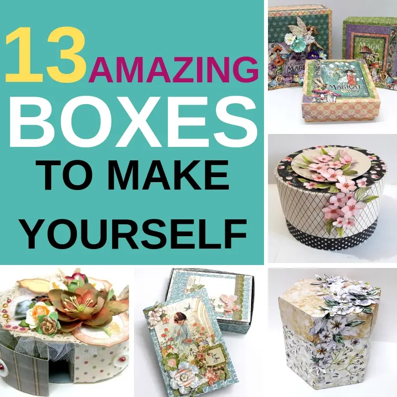 Storage Box Tutorial, 6 x 6 Paper Storage