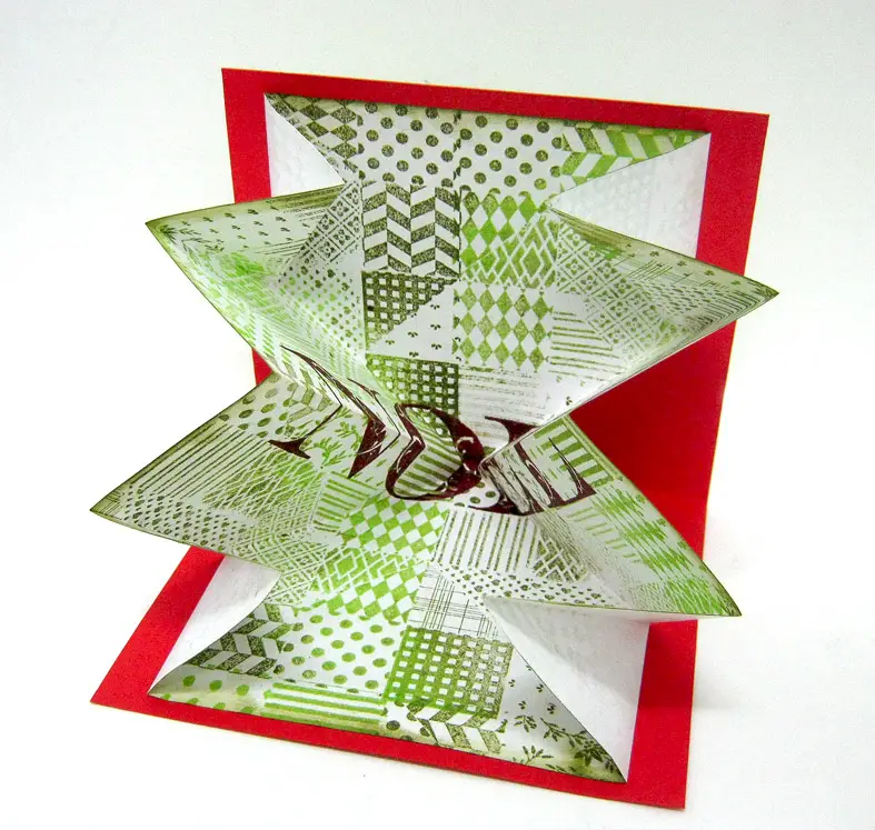 Designer Origami Cards : Louis Vuitton Invitations