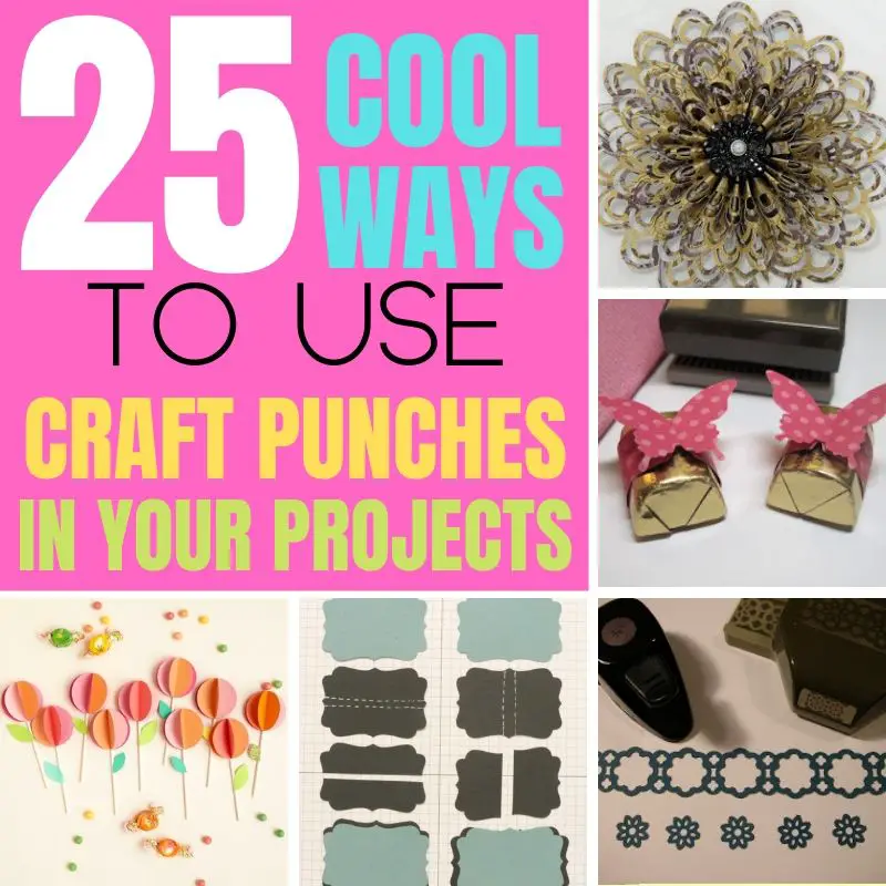 25 clever ideas to make projects with craft punches