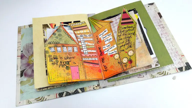 Guide to Making an Altered Book Junk Journal/Part 4 - Decorating