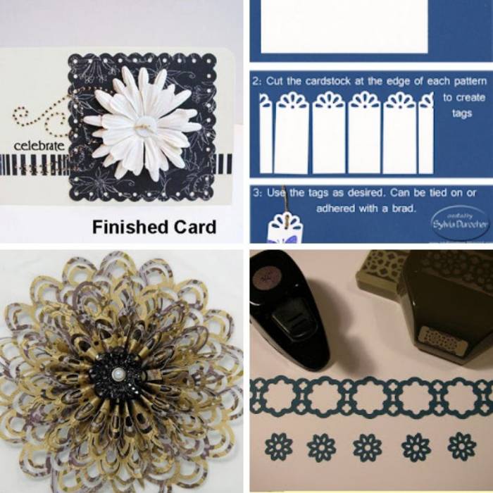 25 clever ideas to make projects with craft punches