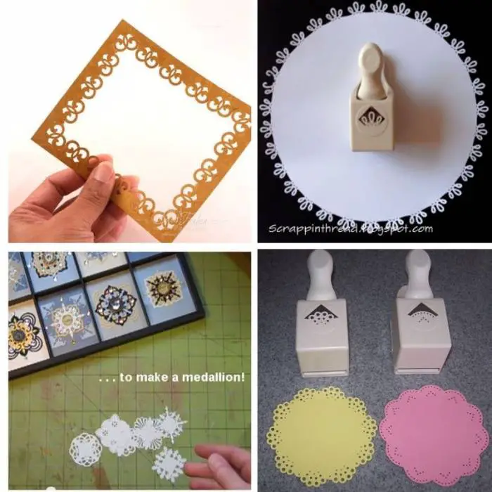 25 clever ideas to make projects with craft punches