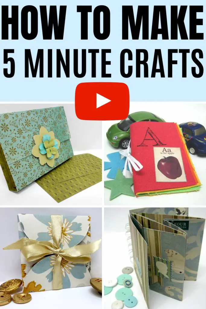 How to make easy and quick 5 minute project ideas