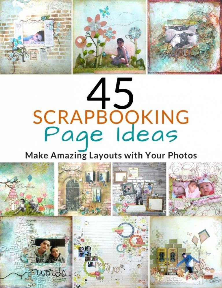 45 scrapbooking Page Ideas
