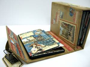 TRAVEL SUITCASE TRI FOLDER MINI ALBUM